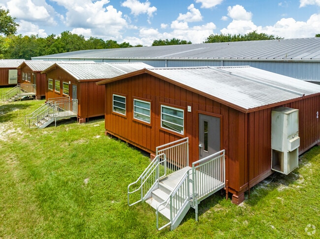 Sand Pine Elementary has updated portable classrooms to fill students needs.