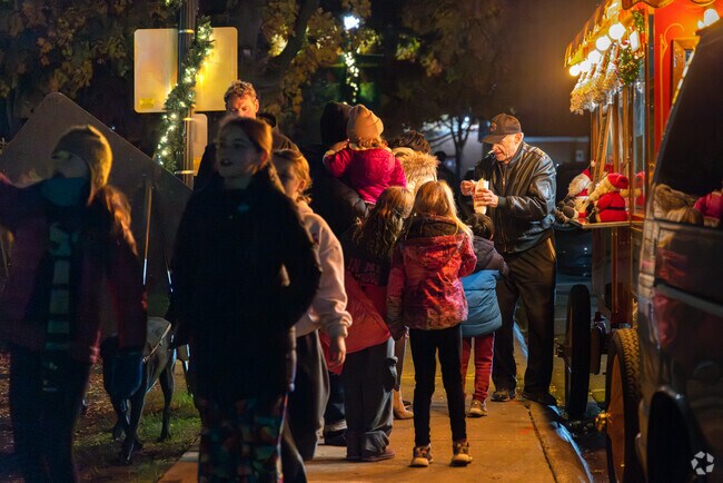 Illuminate Northbrook is a festive holiday event at Village Green Park in Northbrook.