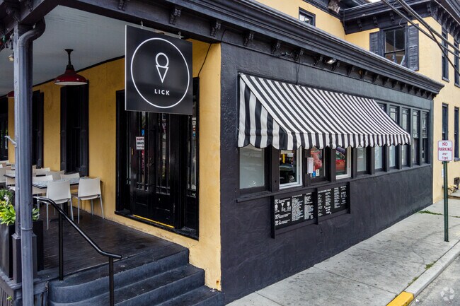 Lick Ice Cream Shop is a cool spot to treat oneself in Woolwich Township, NJ.