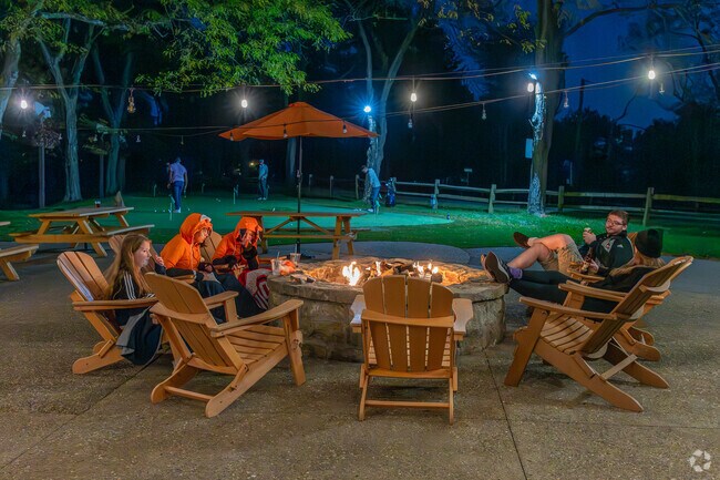 Gather around the fire pit at Route 88 Burgers & Brew for live music at Fire Pit Fridays.