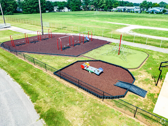 The playground of Freedom Intermediate school.