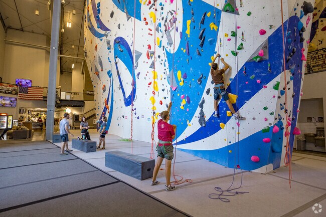 Residents of Emperor Estates can get a workout in at Alta Climbing and Fitness.