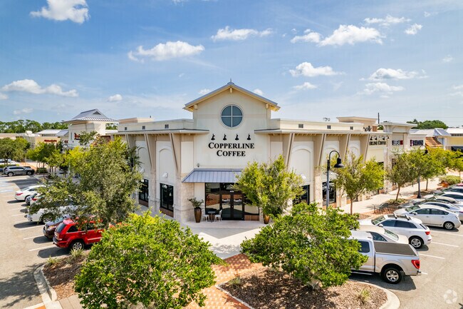 Copperline Coffee and Cafe at the Pavilion in Port Orange West is close to Tomoka Farms.