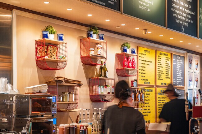 Mr. Bean Coffee Shop is a great place to get a cup of joe in the morning.