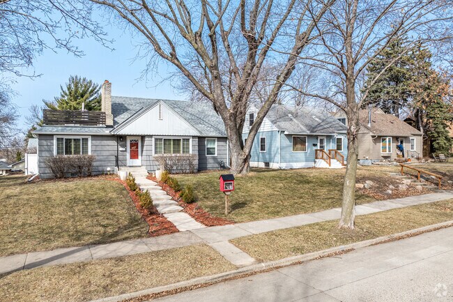 Waite Park offers quite residential streets with mature trees.