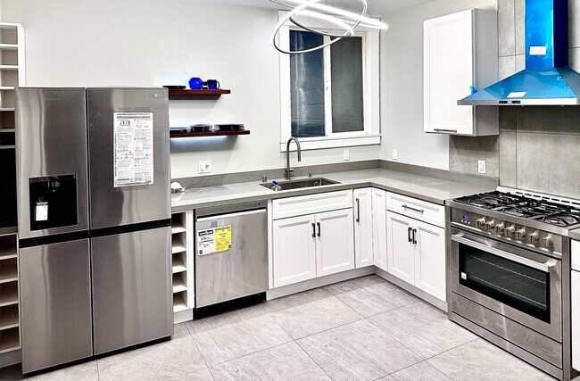 Kitchen with all new appliances