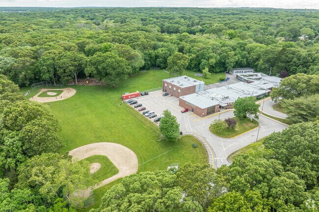 Local residents admire the varied sports and arts offerings at George Hannaford School.