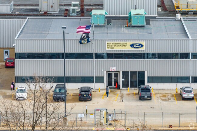 Ford Motor Company's new model development center is across from Allen Park's Fairlane Green.