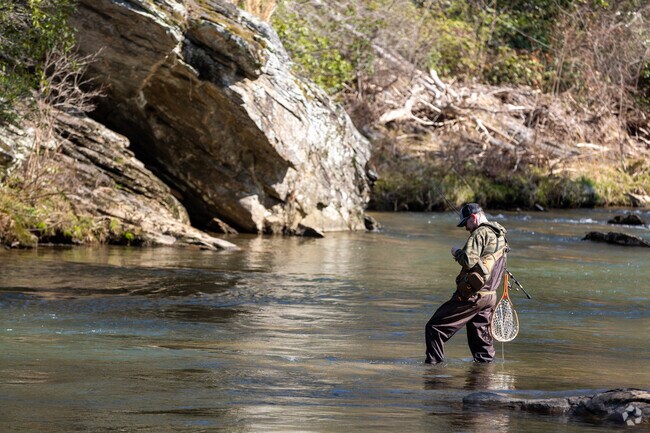 Fishing is a part of life in Dawsonville, GA.