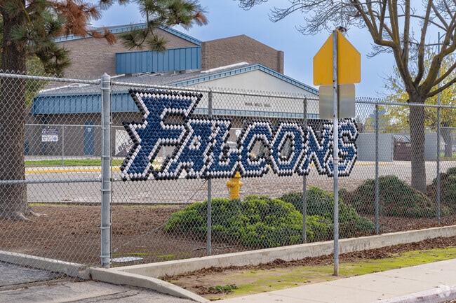 The students at Farmersville Junior High School are proud to be called Falcons.