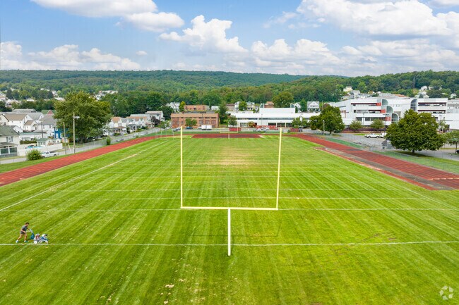Wyoming Valley West Senior High School Spartan Football is the spotlight in the community.