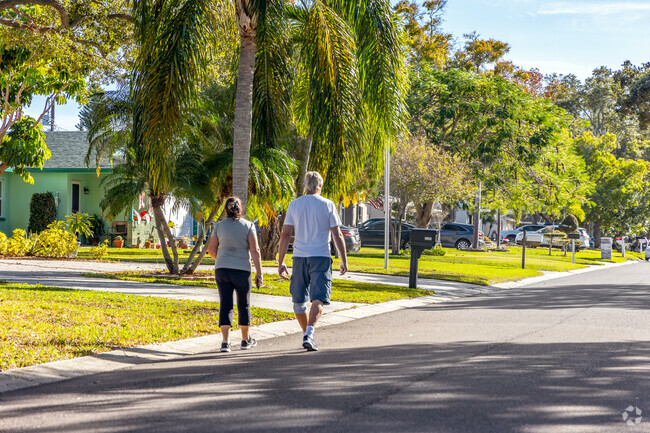 Taking daily walks with your partner can easily be a part of your new routine when living in Del Prado.