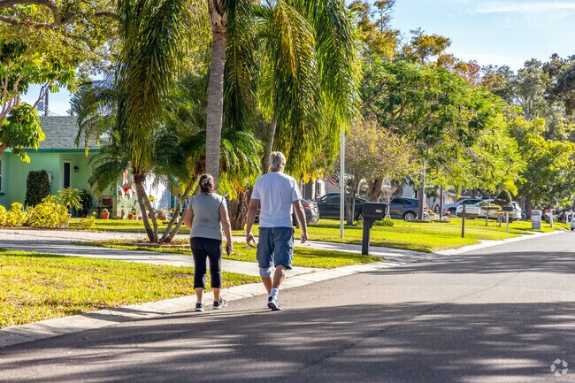 Taking daily walks with your person can be your life when living in the Largo Meadows Park neighborhood.
