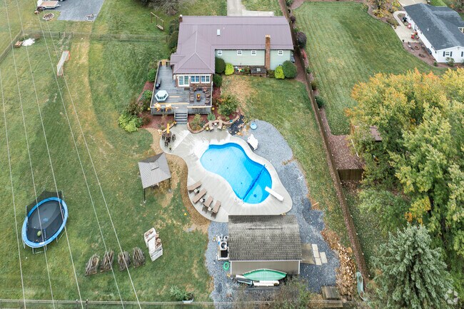 Many Jackson homes feature large backyards and occasional pools.