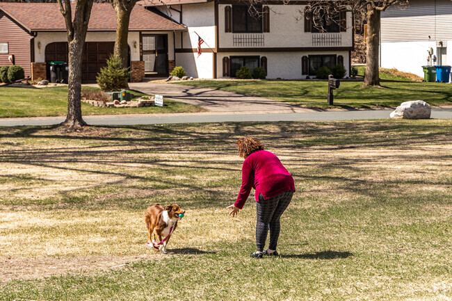 Briardale Park offers open green space for play.