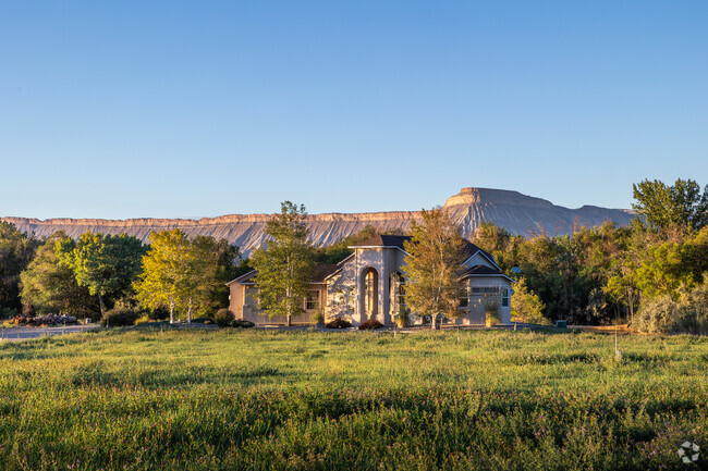 Residents enjoy beautiful sunset views of Mt. Garfield in East Orchard Mesa.