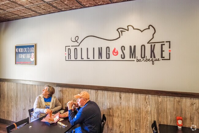 Rolling Smoke BBQ is a Copper Creek favorite for smoked meats and homemade sides