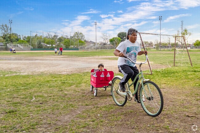 Mosqueda Park is a popular destination for families in Fresno.