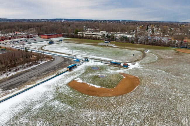 Bishop Grimes Junior/Senior High School has a baseball field.