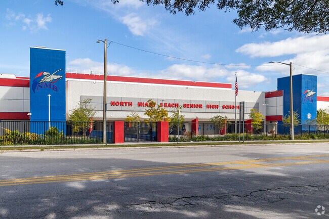 North Miami Beach High School works with Miami Dade College providing students a vast amount of programs to study.