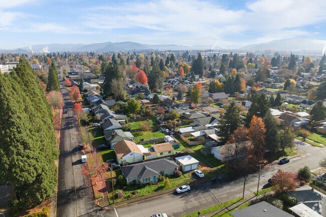 Homes throughout the Downtown/Washburne District Springfield area feature tree-lined streets.