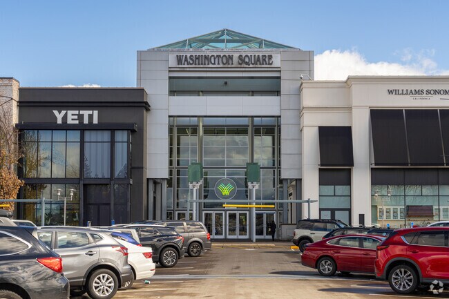 Portland's largest mall across Highway 217 from Greenburg Road has shops and big-box stores.