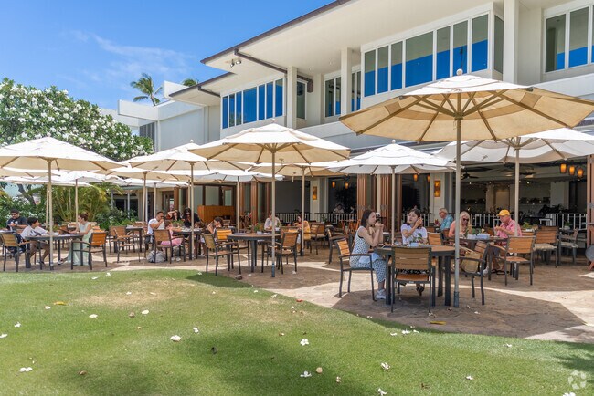 Plumeria Beach House is a local favorite.