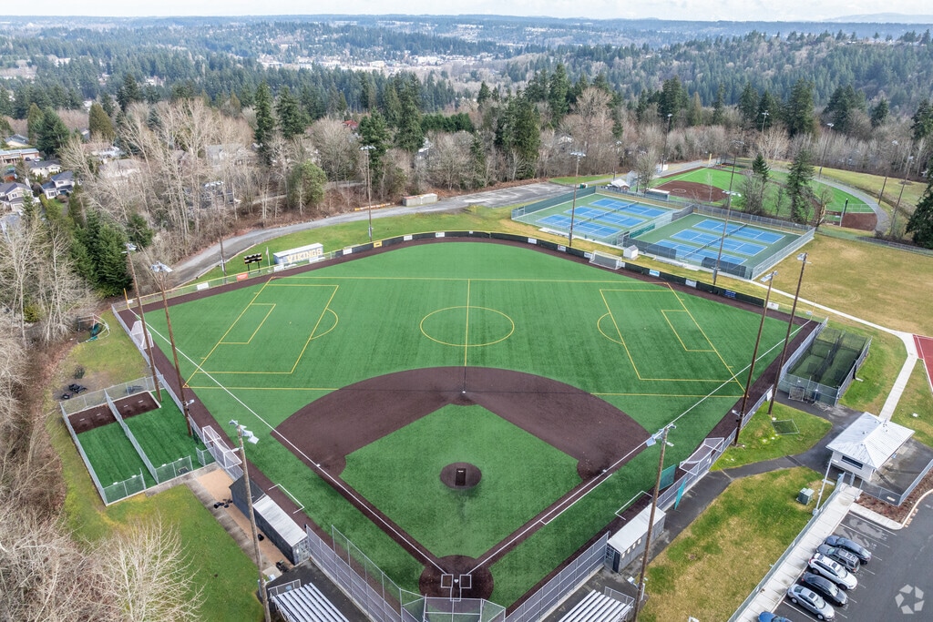 Inglemoor High School baseball field.