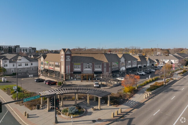 Winnetka Hills residents can enjoy the many shopping and dining options at Golden Valley Town Square on Winnetka Ave N.