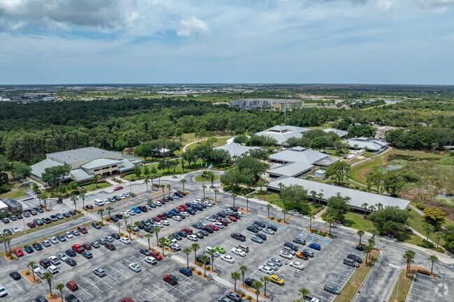 campus and parking