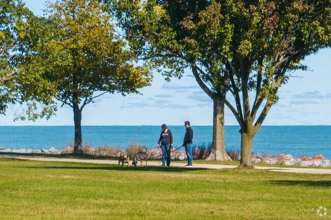 Southport Park is a just minutes away from Lance and features wonderful views of Lake Michigan.