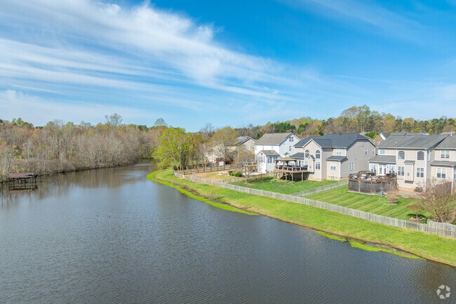 Forest Oaks features several small ponds and waterfront properties.