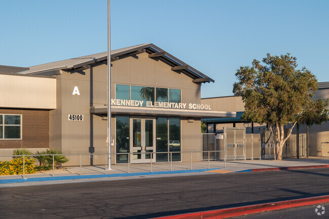 Students enjoy the atmosphere at John F. Kennedy Elementary School in Indio.