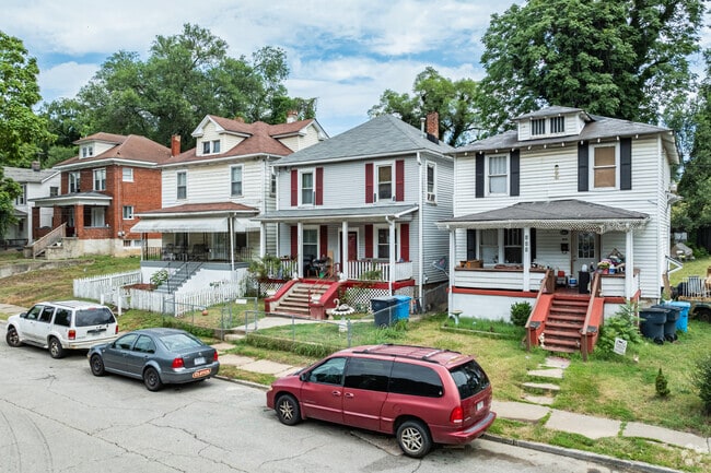 Gainsboro has a variety of home types from foursquares to bungalows.