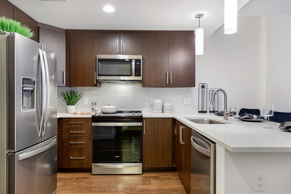 1BR, 1BA - A1 - Kitchen