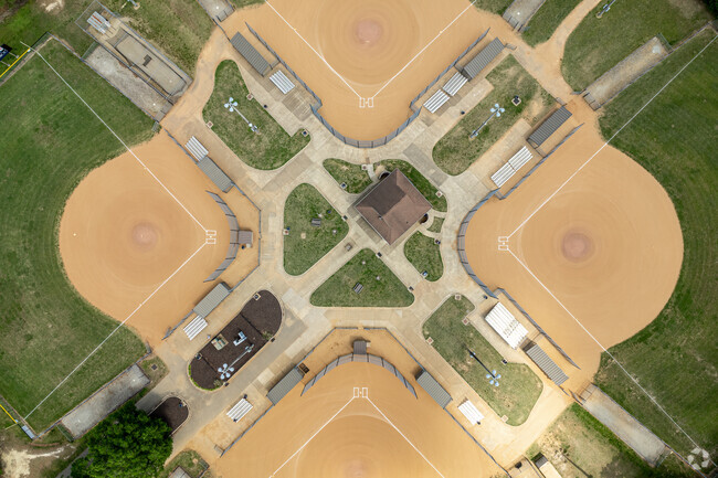 Meadowbrook families love spending the day at the baseball fields at Iron Bridge Park.