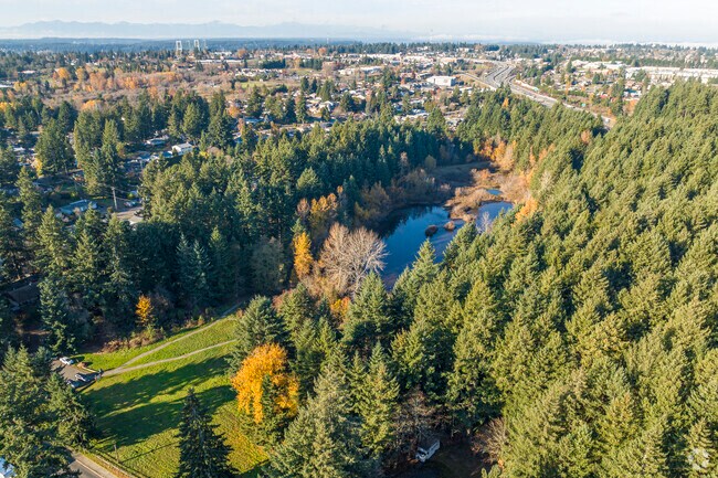 China Lake Nature Area comprises 31 acres of trail and wetland.