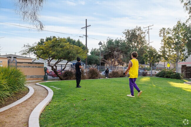 Play soccer with your friends at Charles Hopper Park in Lawndale, CA.
