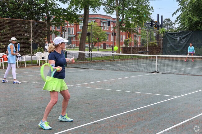 Montserrat tennis pros spend a leisurely day honing their skills and unwinding at the Beverly Golf & Tennis Club.