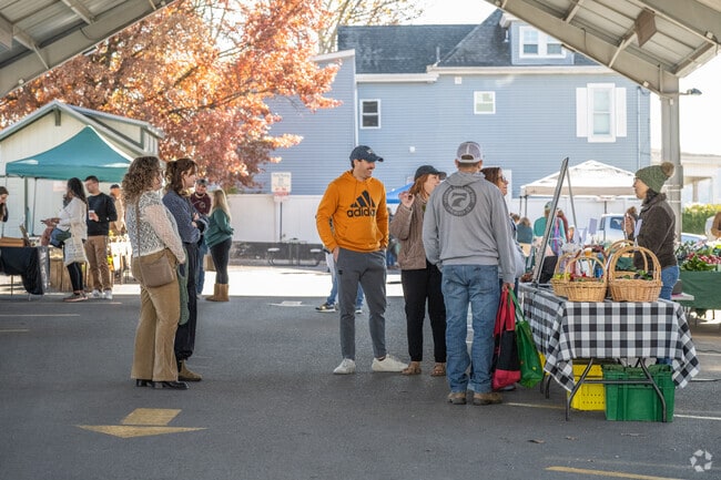 The weather was nice and clear for the Morgantown Farmers Market.