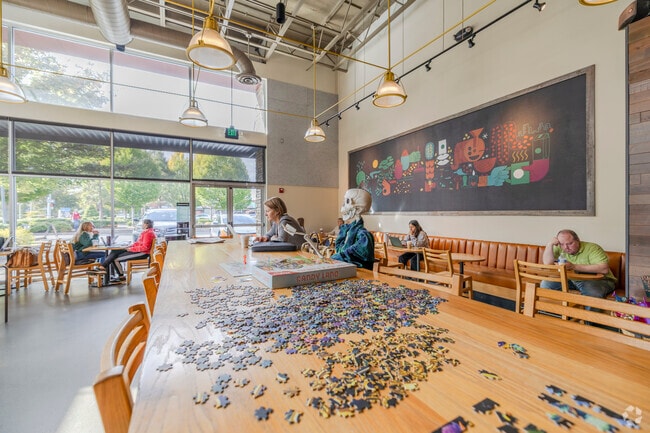 Looking for a spot to get your homework done? Starbucks has you covered in the Lacey area.