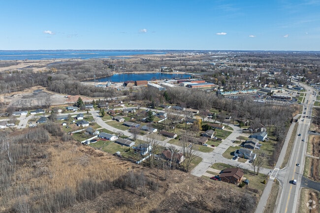 Howard borders Lake Michigan on its eastern edge.