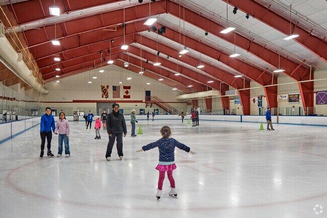 Residents can enjoy winter fun at Wheaton Ice Arena near Connecticut Avenue Park.