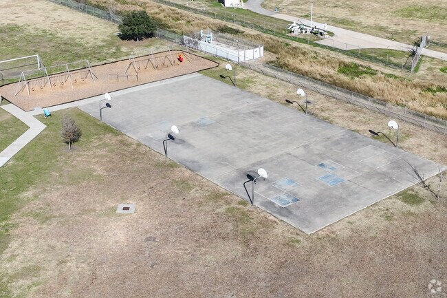 Juan Seguin Elementary has many recreational spaces for students.