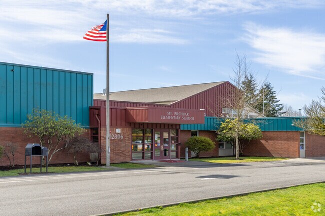 Mt. Pilchuck Elementary serves the younger students in the Lake Stevens, WA area.