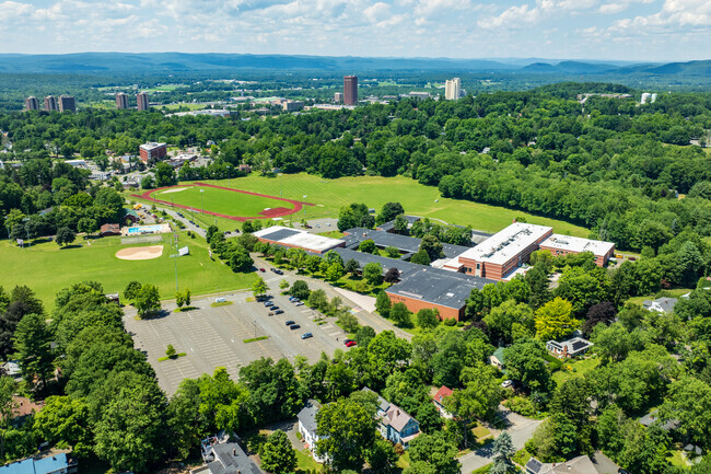 Amherst Regional High School is a secondary school in Amherst for students in grades 9–12.