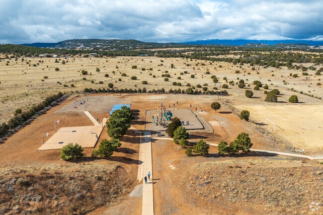Route 66 Elementary School's playground.