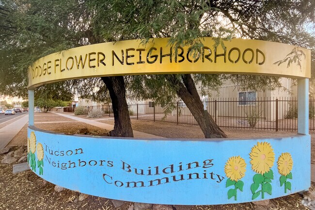 Dodge Flower Tucson neighbors are building community.