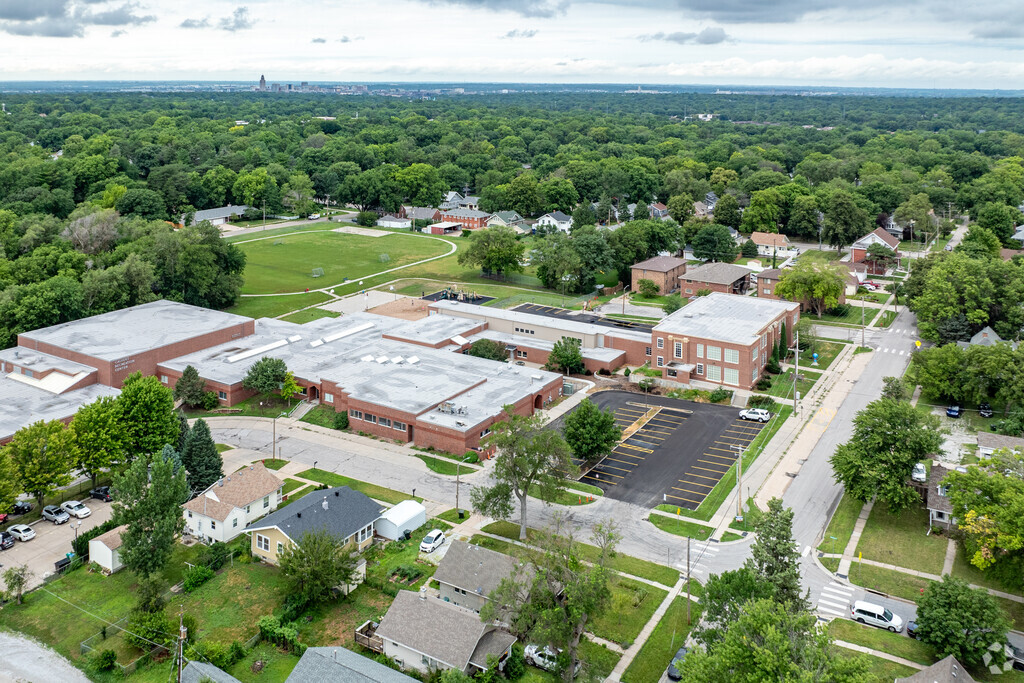 Calvert Elementary School shares space with Calvert Recreation Center.