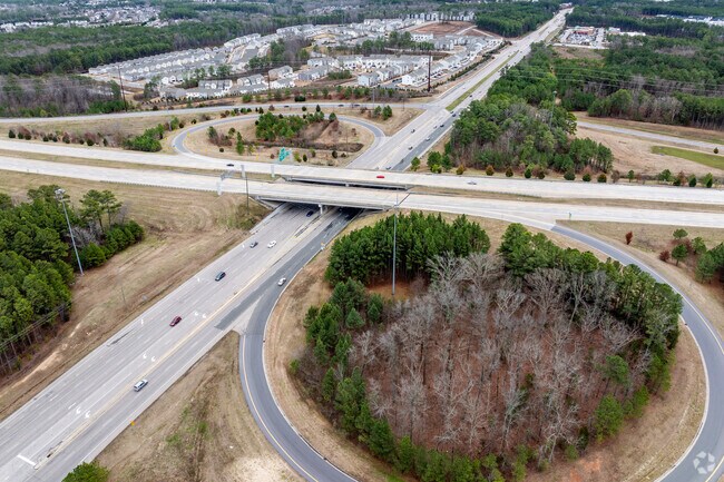 NC 540 is the major highway that runs through the Carpenter community.